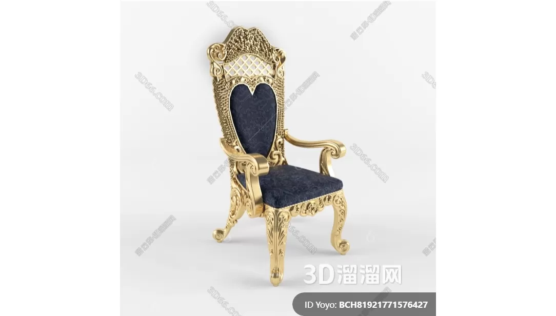 CLASSIC – DINING CHAIR 3DMODELS – 040 CLASSIC – DINING CHAIR 3DMODELS – 040