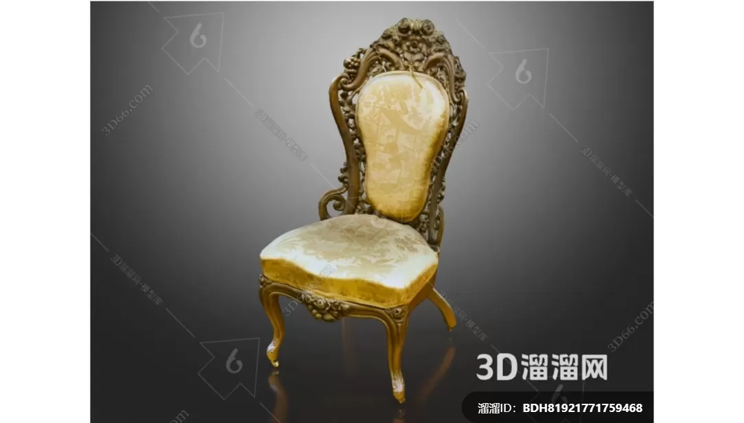 CLASSIC – DINING CHAIR 3DMODELS – 041 CLASSIC – DINING CHAIR 3DMODELS – 041