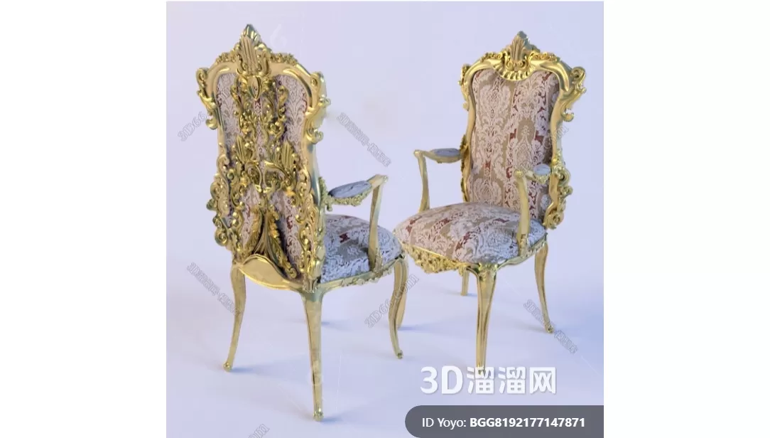 CLASSIC – DINING CHAIR 3DMODELS – 046 CLASSIC – DINING CHAIR 3DMODELS – 046