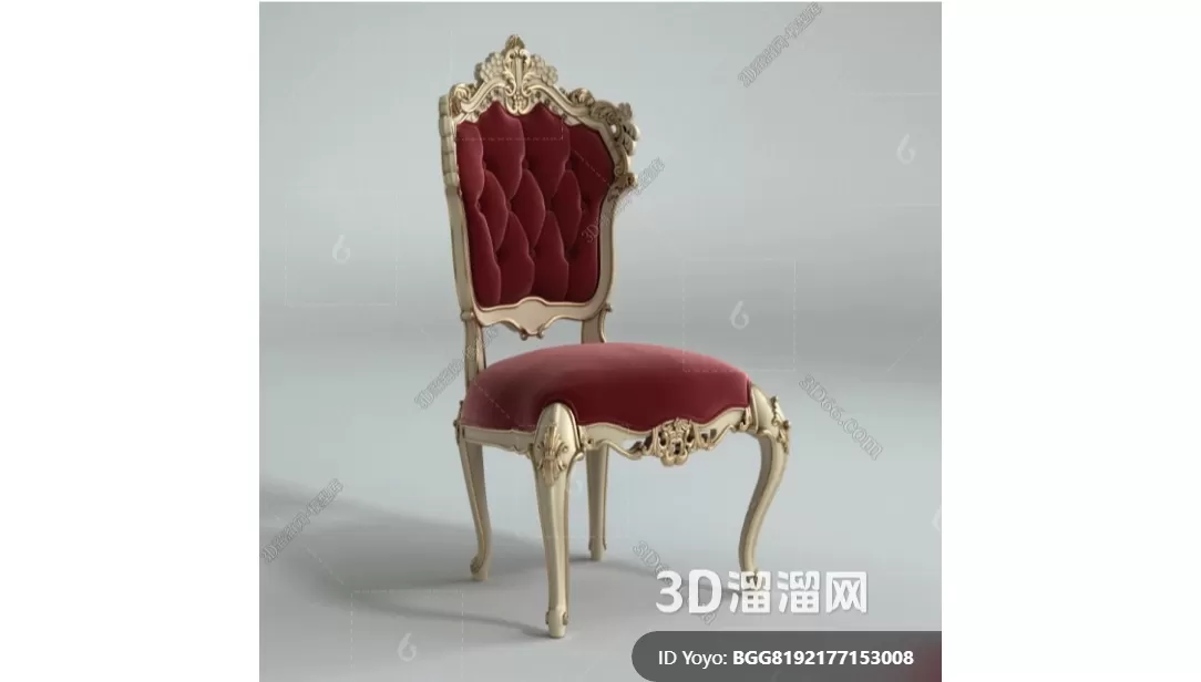 CLASSIC – DINING CHAIR 3DMODELS – 047 CLASSIC – DINING CHAIR 3DMODELS – 047