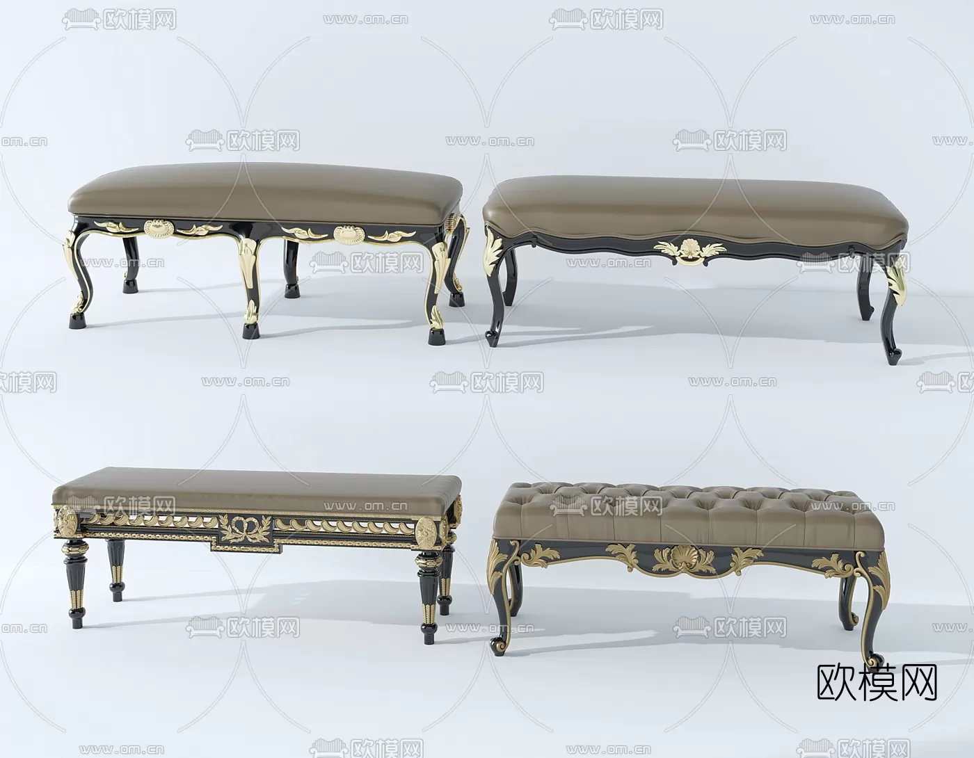 CLASSIC – BEDROOM DECOR 3DMODELS – 009 CLASSIC – BEDROOM DECOR 3DMODELS – 009