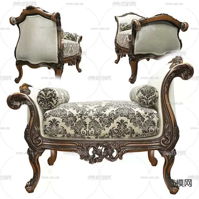 CLASSIC – BEDROOM DECOR 3DMODELS – 015 CLASSIC – BEDROOM DECOR 3DMODELS – 015