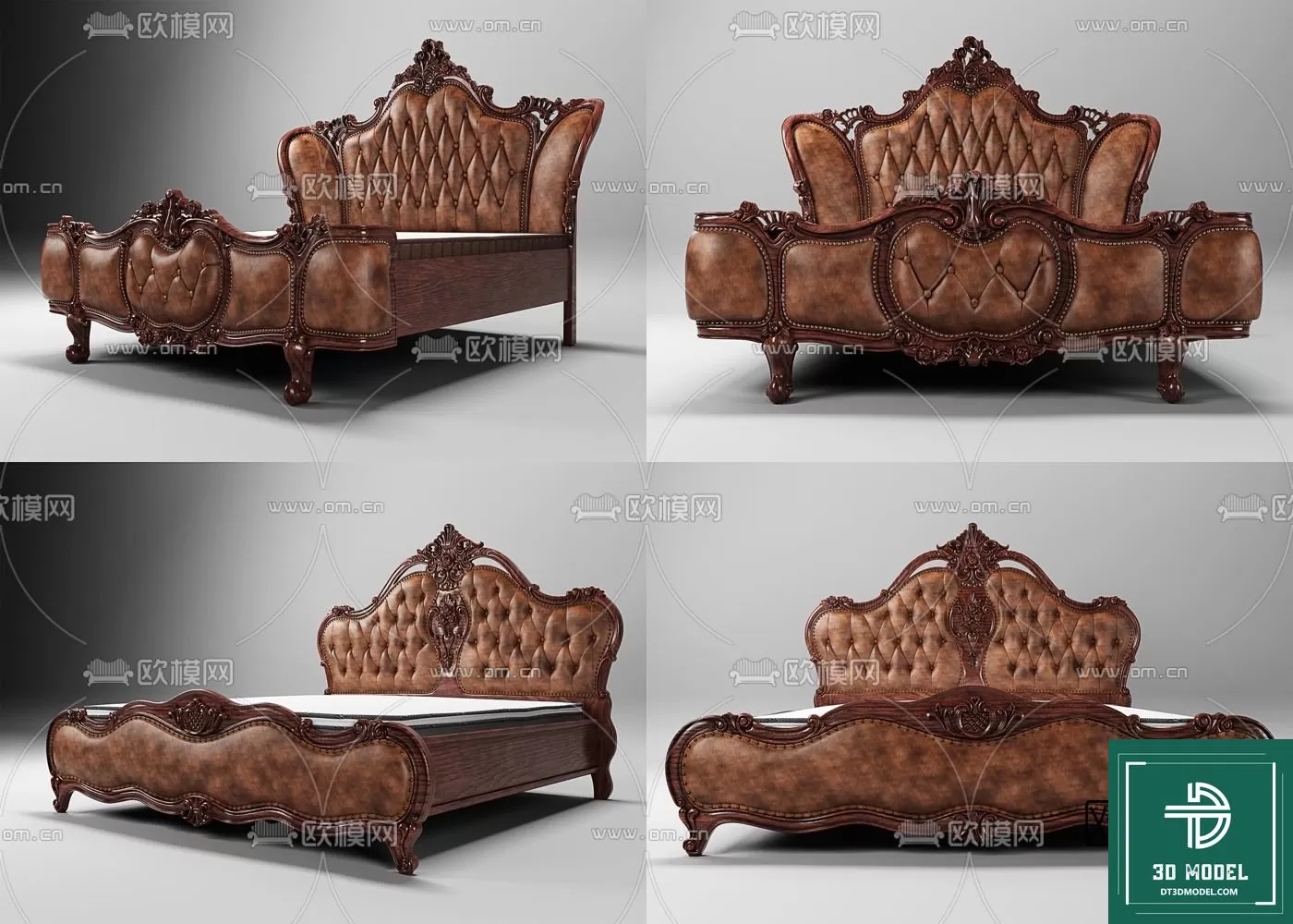 CLASSIC – BED – 3DS MAX MODELS – 010 CLASSIC – BED – 3DS MAX MODELS – 010
