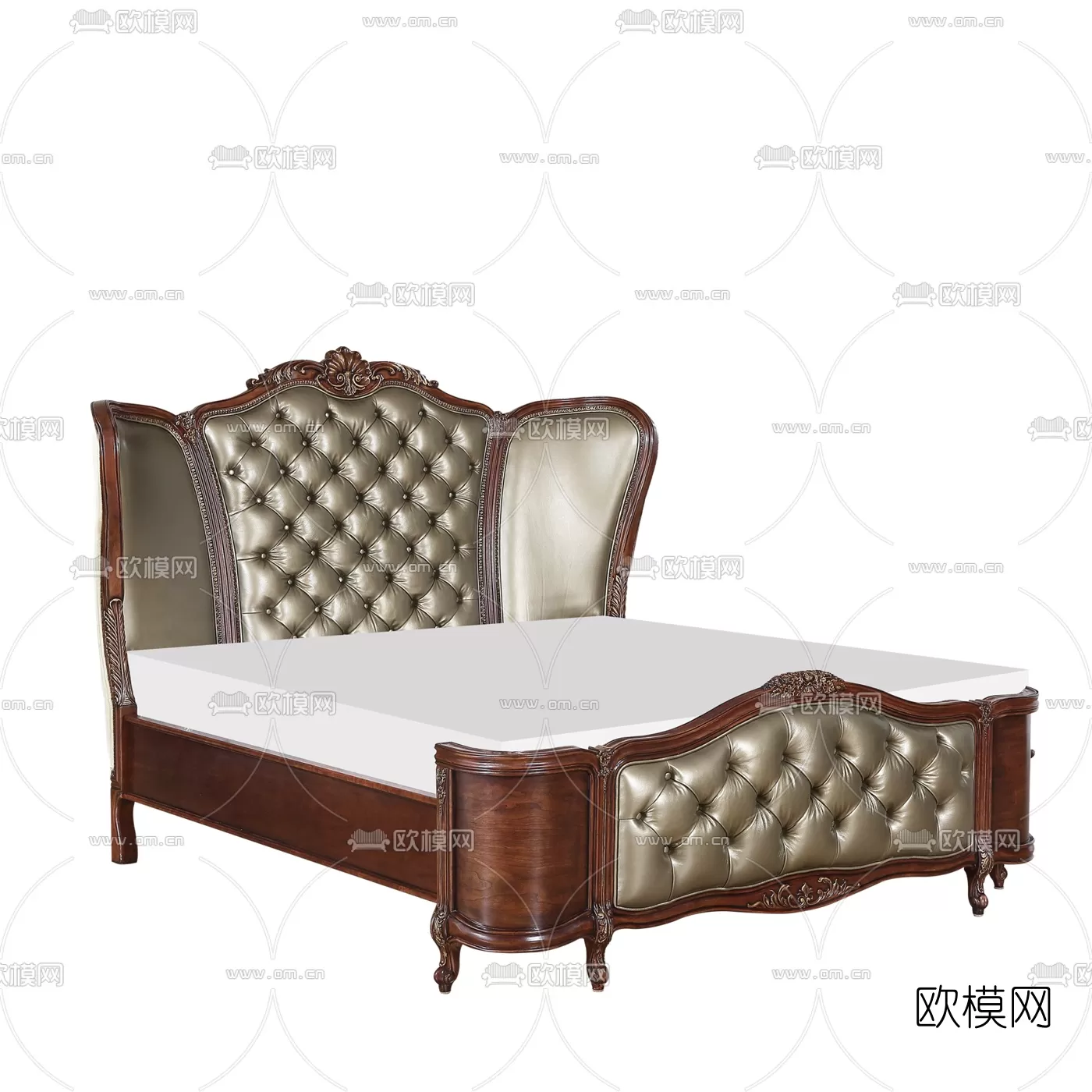 CLASSIC – BED – 3DS MAX MODELS – 013 CLASSIC – BED – 3DS MAX MODELS – 013
