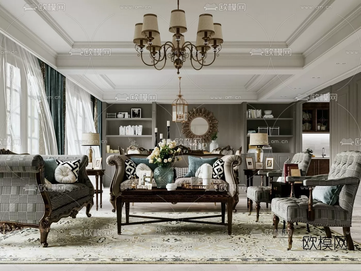 CLASSIC – BED – 3DS MAX MODELS – 014 CLASSIC – BED – 3DS MAX MODELS – 014