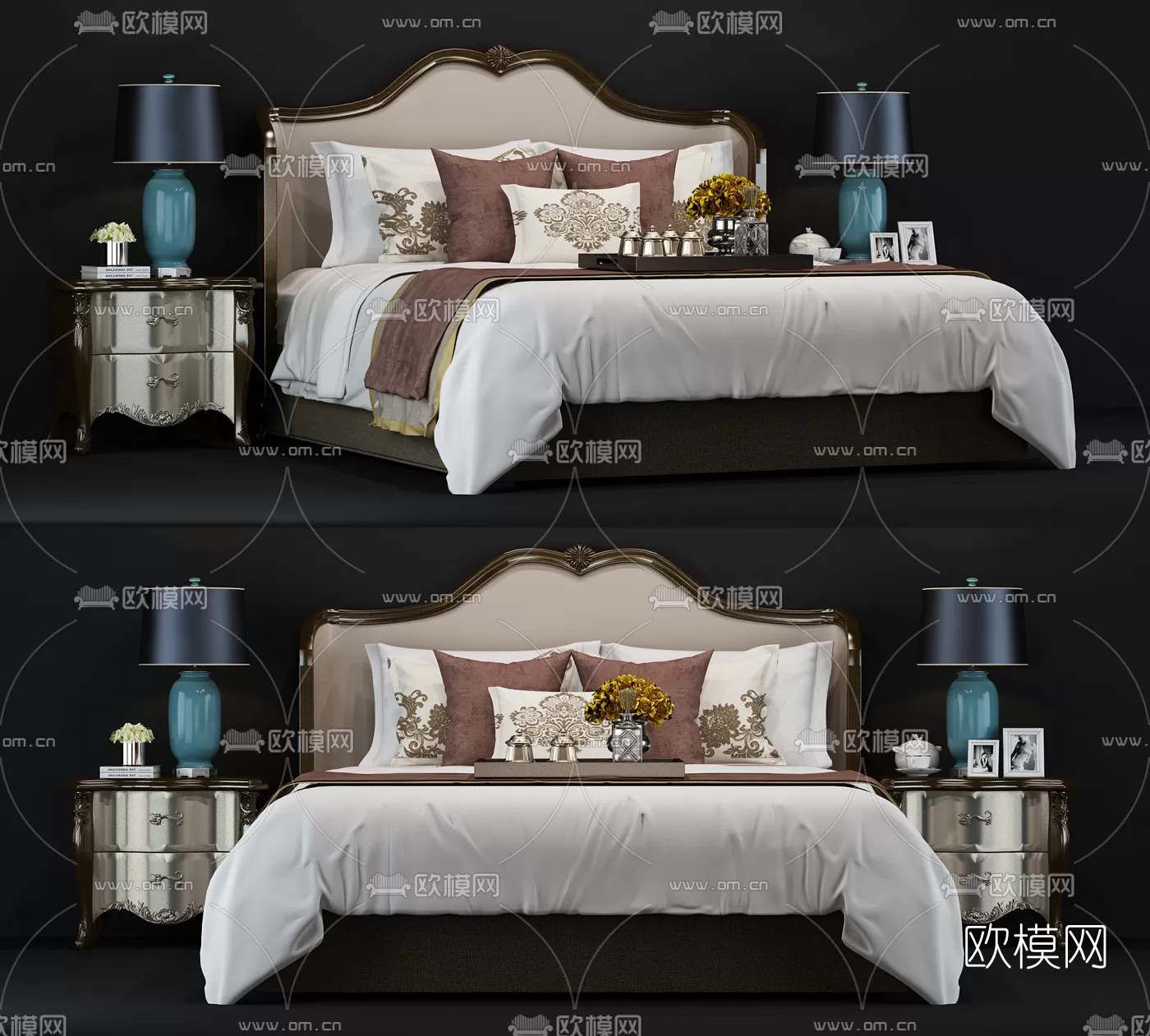 CLASSIC – BED – 3DS MAX MODELS – 020 CLASSIC – BED – 3DS MAX MODELS – 020