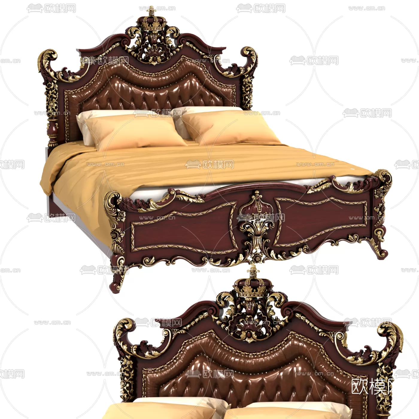 CLASSIC – BED – 3DS MAX MODELS – 021 CLASSIC – BED – 3DS MAX MODELS – 021
