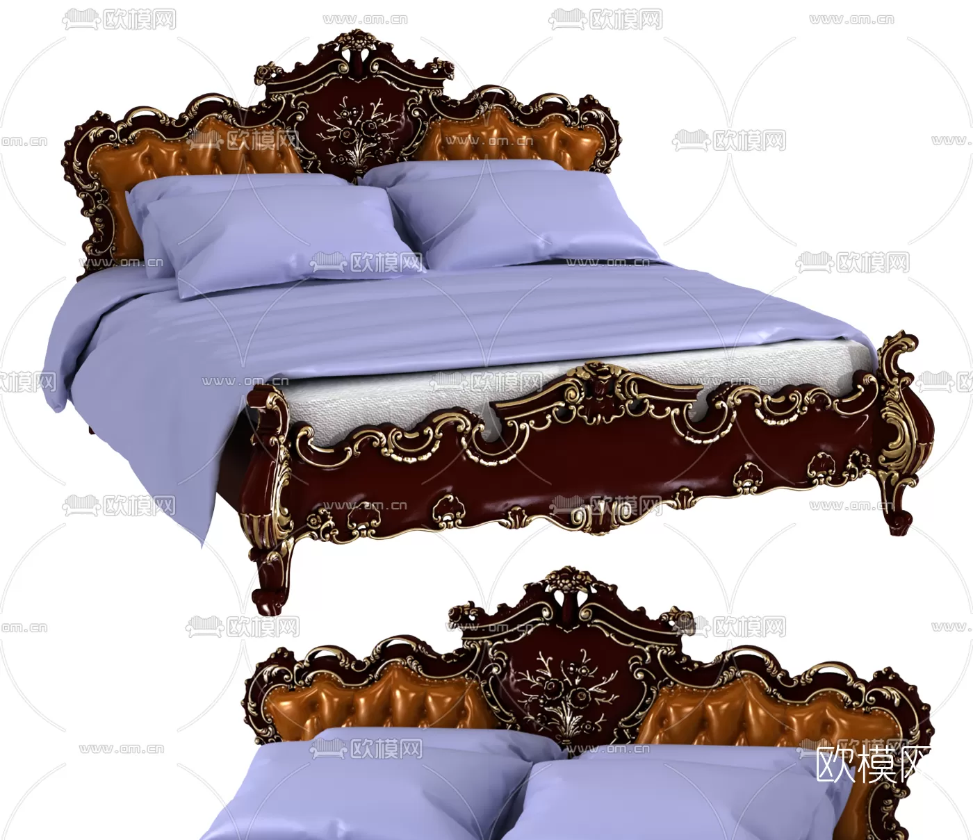 CLASSIC – BED – 3DS MAX MODELS – 022 CLASSIC – BED – 3DS MAX MODELS – 022