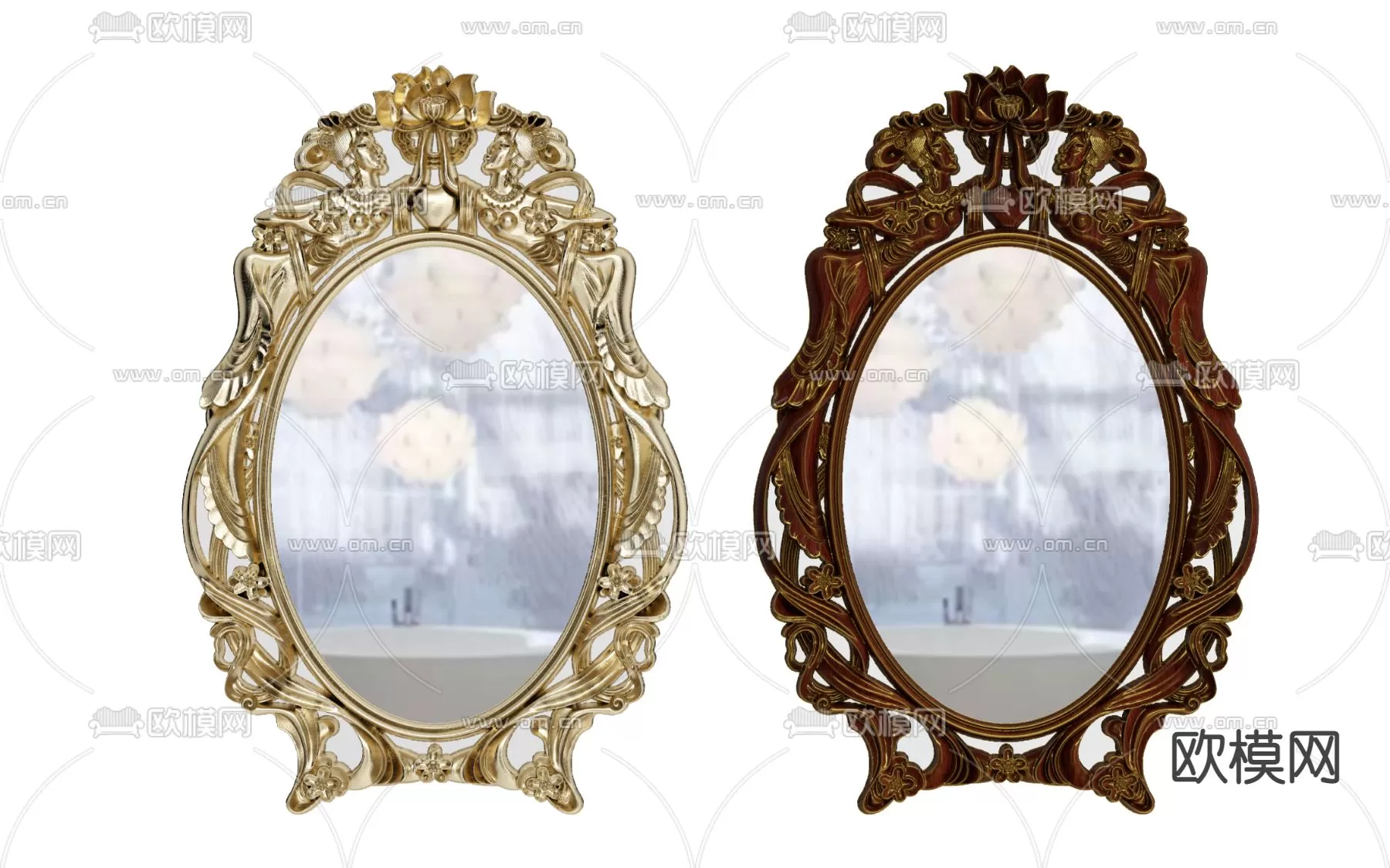 CLASSIC – BED – 3DS MAX MODELS – 084