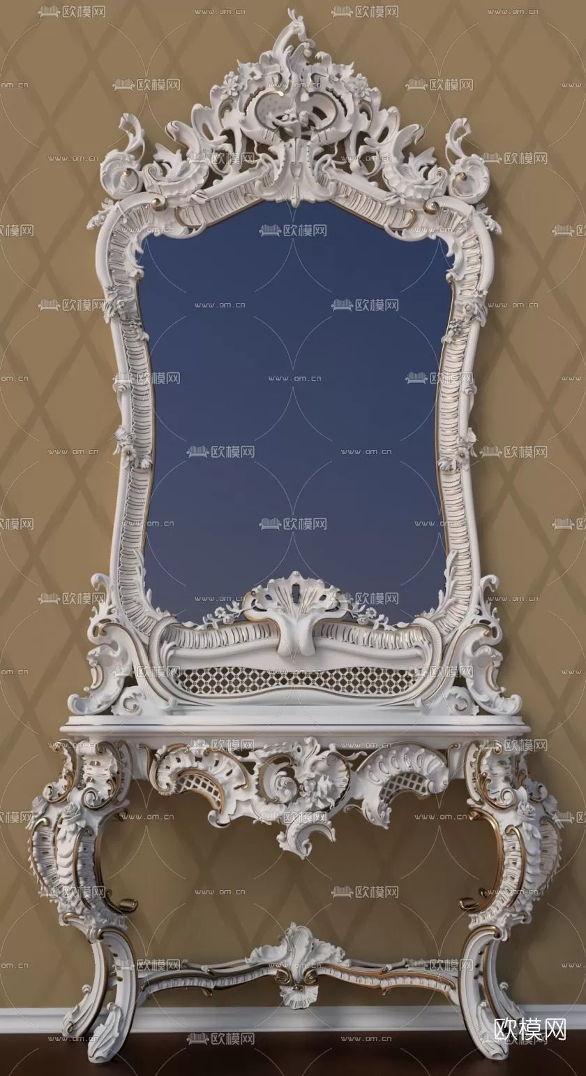 CLASSIC – BED – 3DS MAX MODELS – 085