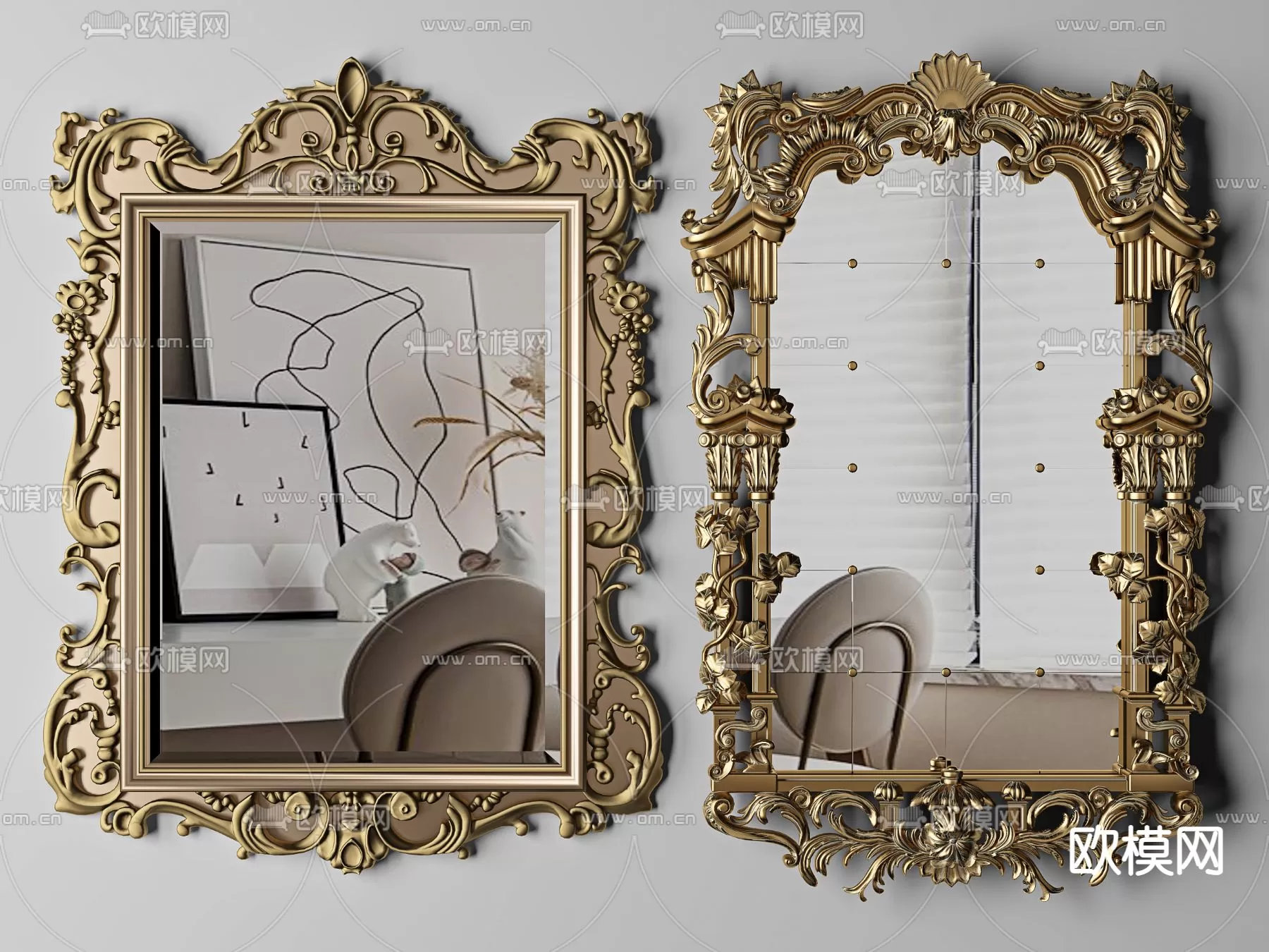 CLASSIC – BED – 3DS MAX MODELS – 089