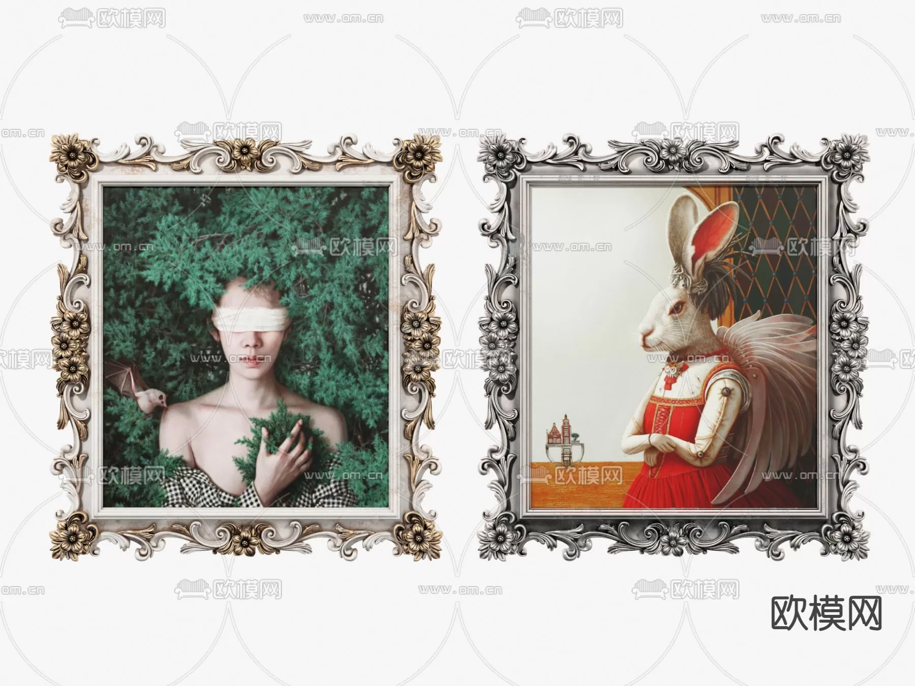 CLASSIC – BED – 3DS MAX MODELS – 090