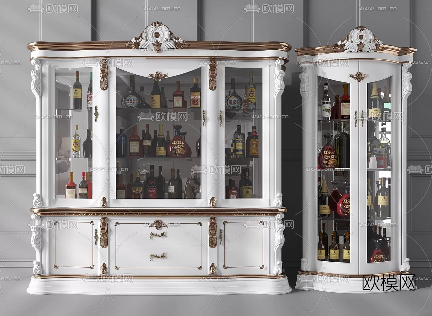 CLASSIC – FIREPLACE 3DMODELS – 001