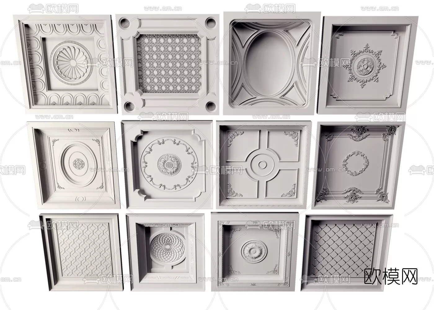 CLASSIC – MOULDING 3DS MODELS – WALL CORNER – 002 CLASSIC – MOULDING 3DS MODELS – WALL CORNER – 002