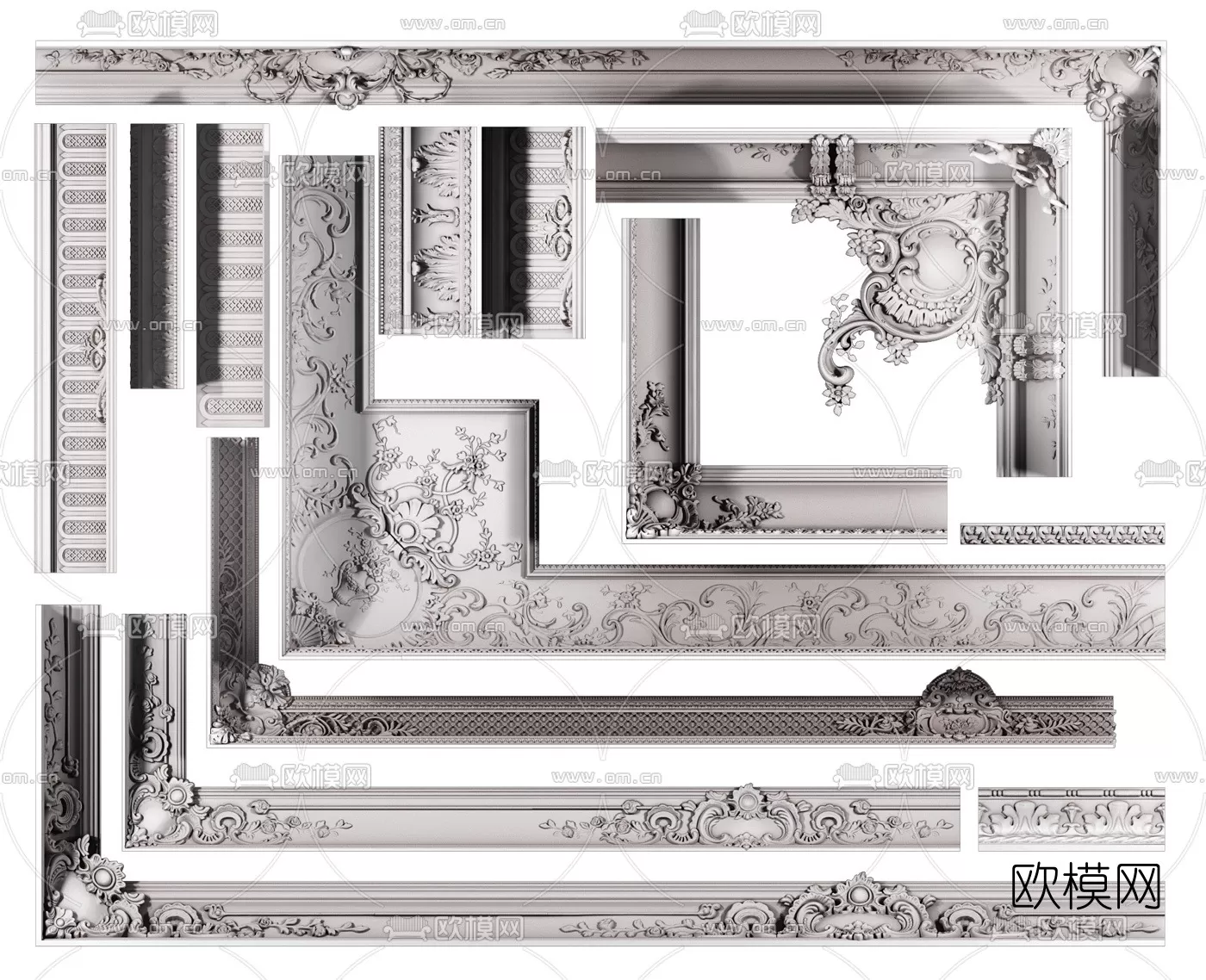 CLASSIC – MOULDING 3DS MODELS – WALL CORNER – 010 CLASSIC – MOULDING 3DS MODELS – WALL CORNER – 010