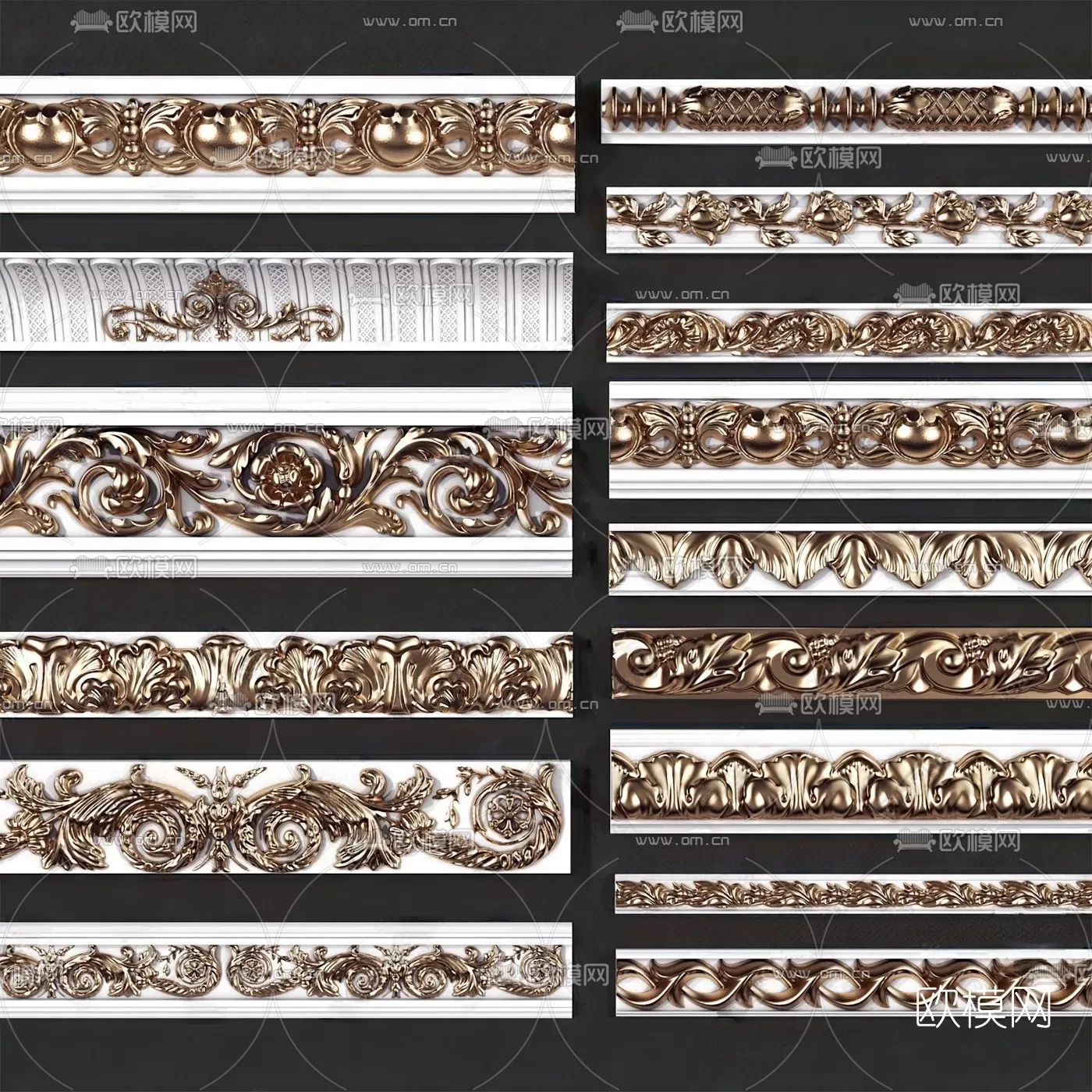 CLASSIC – MOULDING 3DS MODELS – WALL CORNER – 012 CLASSIC – MOULDING 3DS MODELS – WALL CORNER – 012