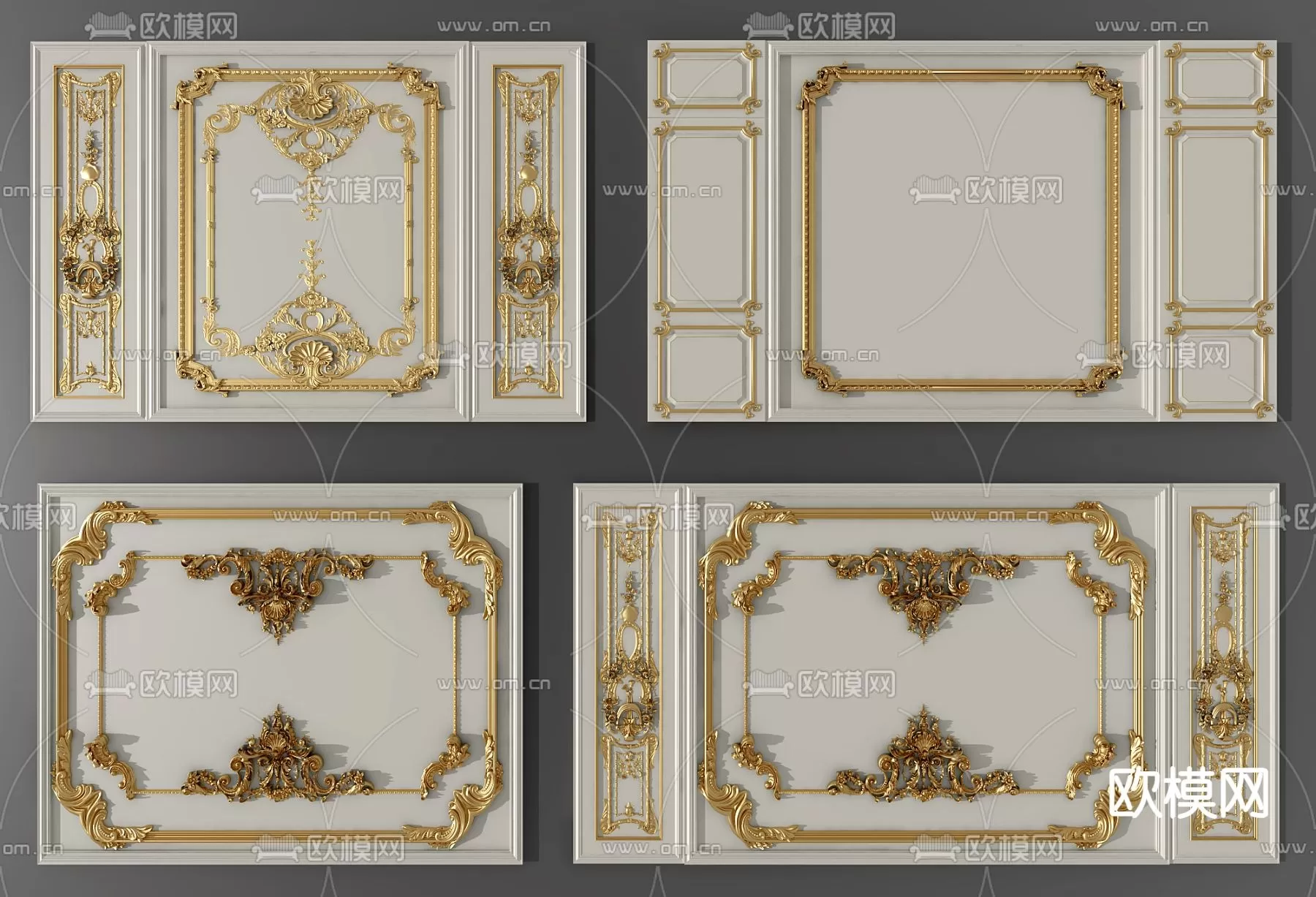 CLASSIC – MOULDING 3DS MODELS – WALL CORNER – 020 CLASSIC – MOULDING 3DS MODELS – WALL CORNER – 020