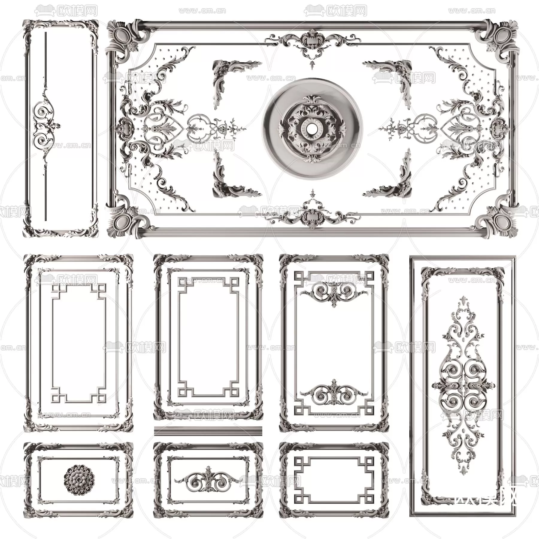 CLASSIC – MOULDING 3DS MODELS – WALL CORNER – 021 CLASSIC – MOULDING 3DS MODELS – WALL CORNER – 021