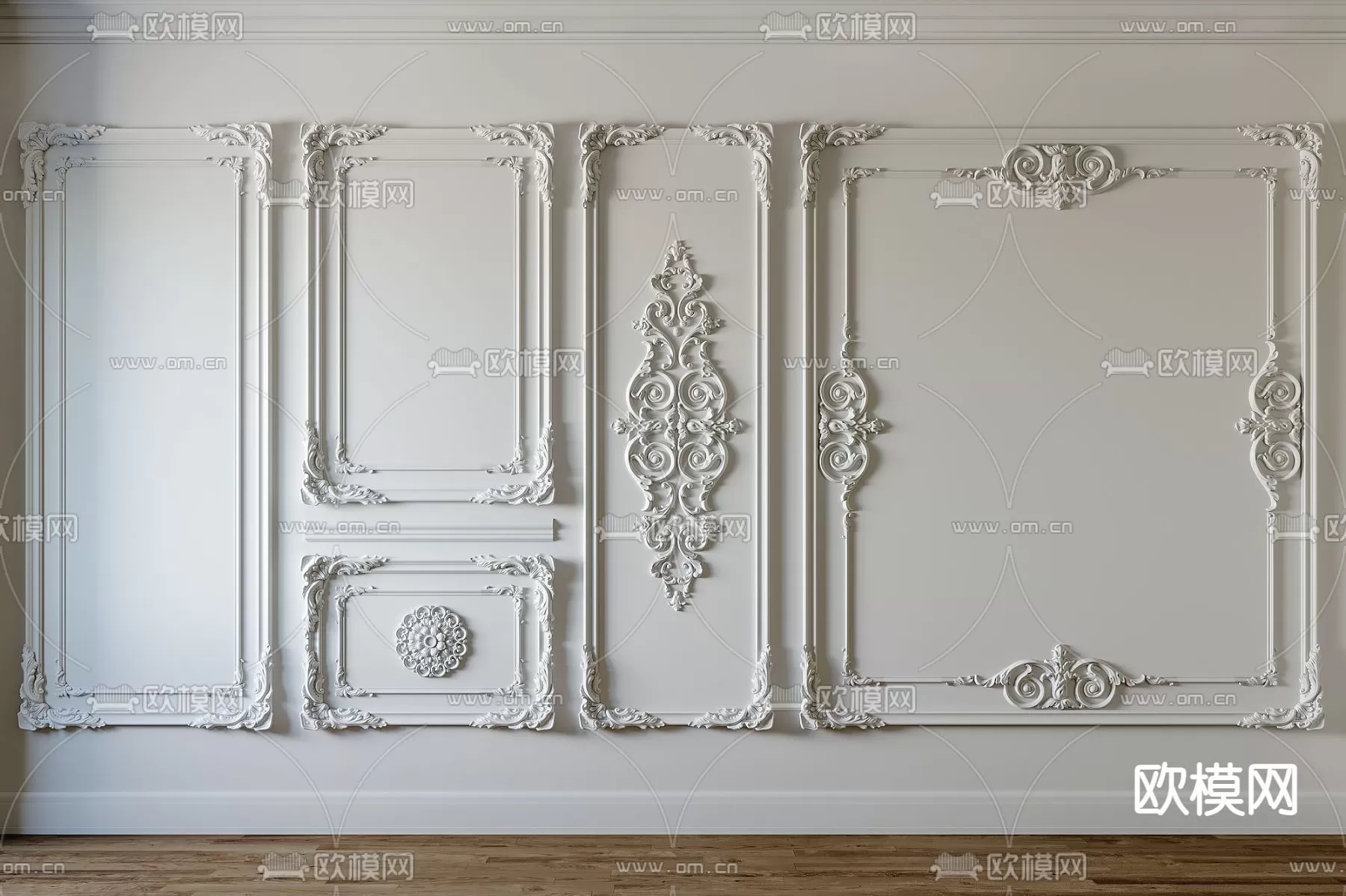 CLASSIC – MOULDING 3DS MODELS – WALL CORNER – 026 CLASSIC – MOULDING 3DS MODELS – WALL CORNER – 026