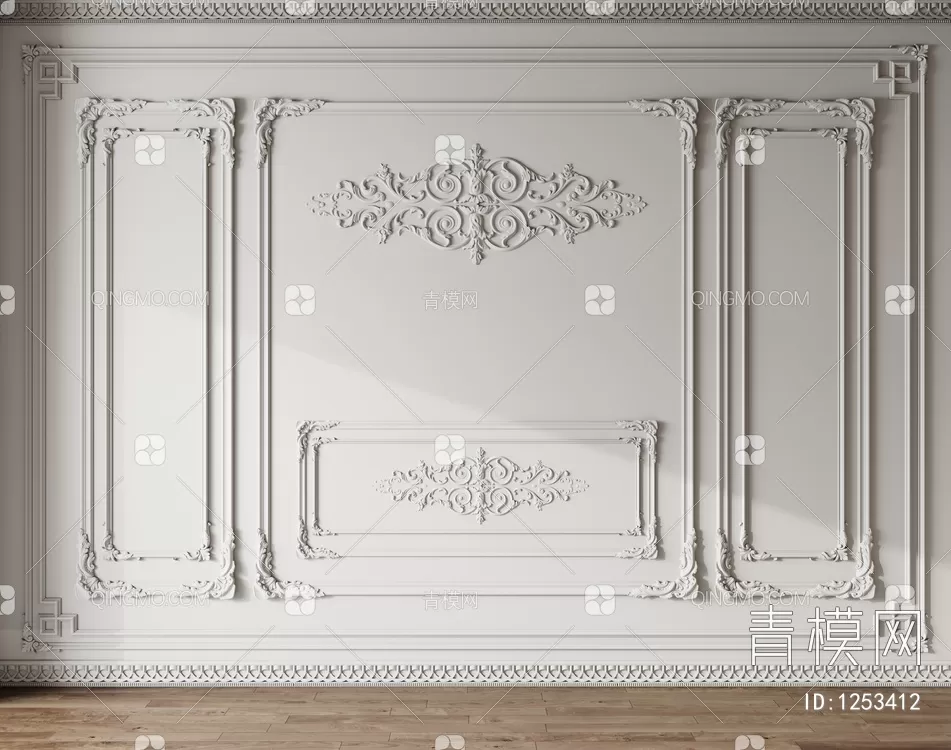 CLASSIC – MOULDING 3DS MODELS – WALL CORNER – 039 CLASSIC – MOULDING 3DS MODELS – WALL CORNER – 039