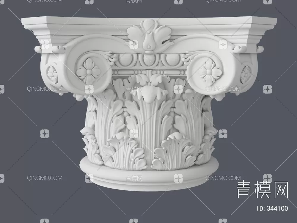 CLASSIC – MOULDING 3DS MODELS – WALL CORNER – 041 CLASSIC – MOULDING 3DS MODELS – WALL CORNER – 041