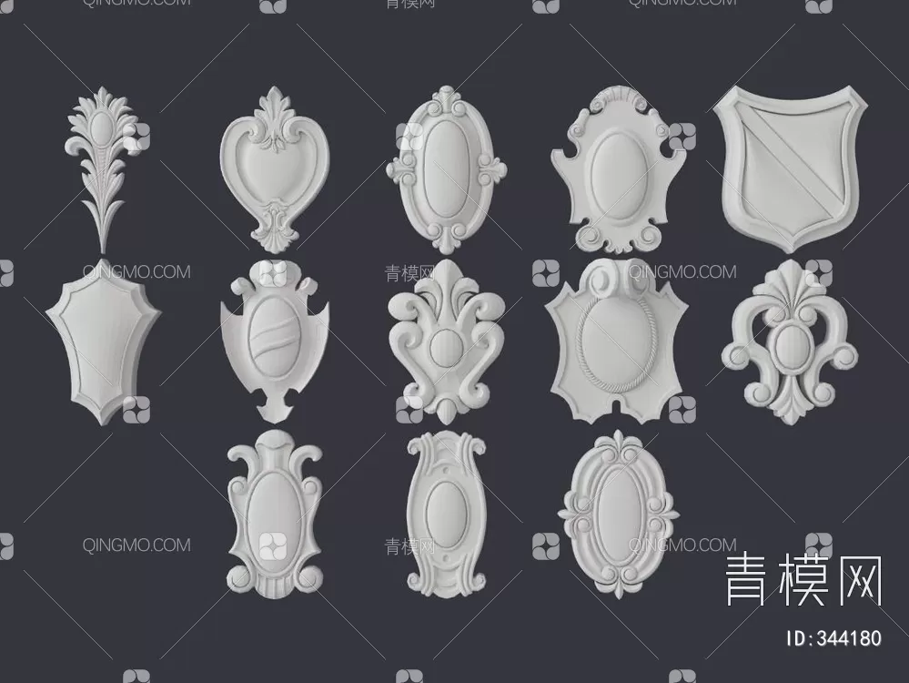 CLASSIC – MOULDING 3DS MODELS – WALL CORNER – 048 CLASSIC – MOULDING 3DS MODELS – WALL CORNER – 048