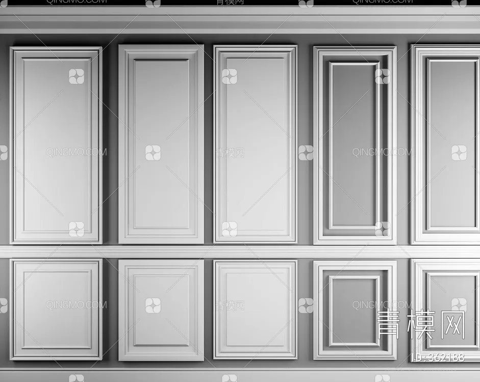 CLASSIC – MOULDING 3DS MODELS – WALL CORNER – 063 CLASSIC – MOULDING 3DS MODELS – WALL CORNER – 063