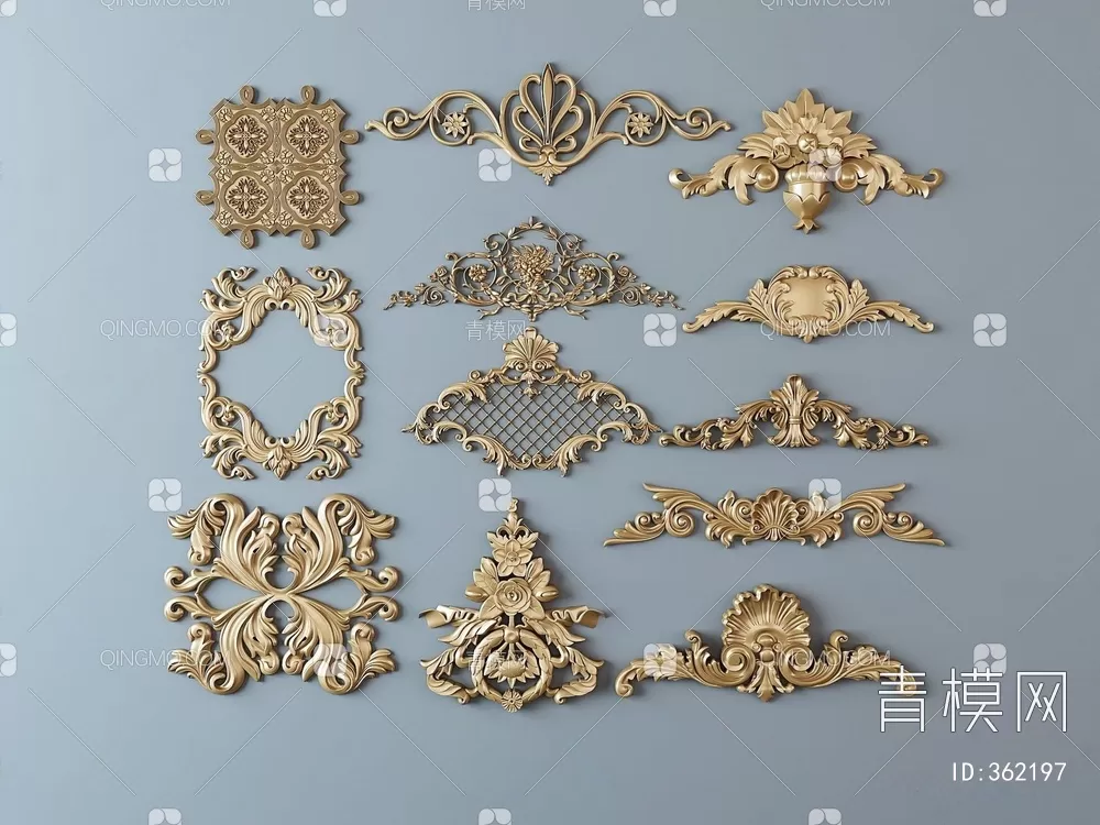 CLASSIC – MOULDING 3DS MODELS – WALL CORNER – 066 CLASSIC – MOULDING 3DS MODELS – WALL CORNER – 066