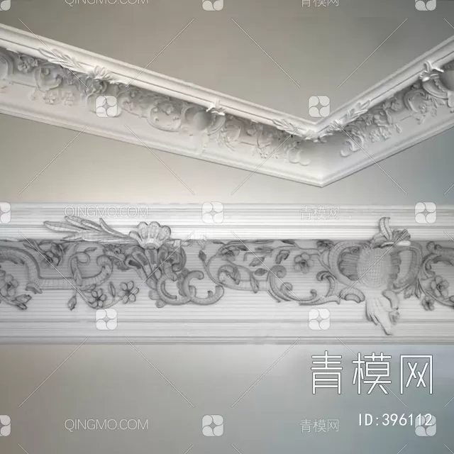 CLASSIC – MOULDING 3DS MODELS – WALL CORNER – 092 CLASSIC – MOULDING 3DS MODELS – WALL CORNER – 092