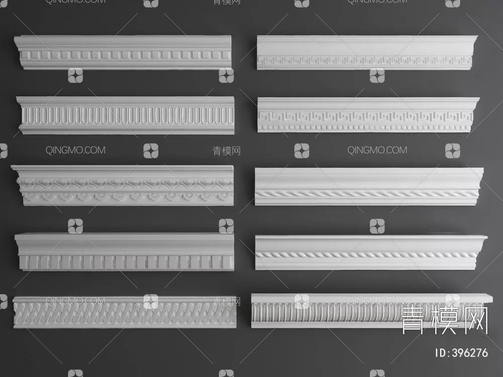 CLASSIC – MOULDING 3DS MODELS – WALL CORNER – 093 CLASSIC – MOULDING 3DS MODELS – WALL CORNER – 093