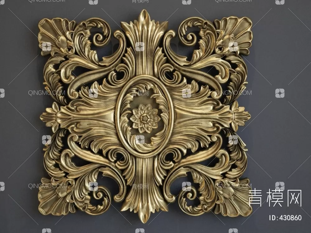 CLASSIC – MOULDING 3DS MODELS – WALL CORNER – 129 CLASSIC – MOULDING 3DS MODELS – WALL CORNER – 129