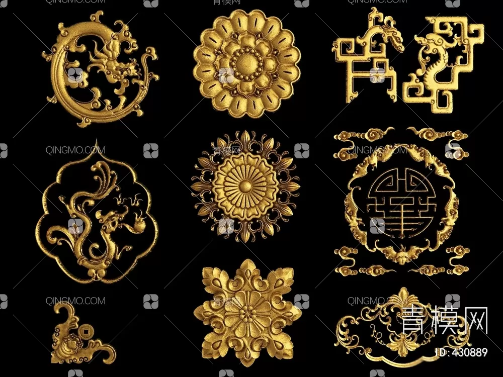 CLASSIC – MOULDING 3DS MODELS – WALL CORNER – 133 CLASSIC – MOULDING 3DS MODELS – WALL CORNER – 133