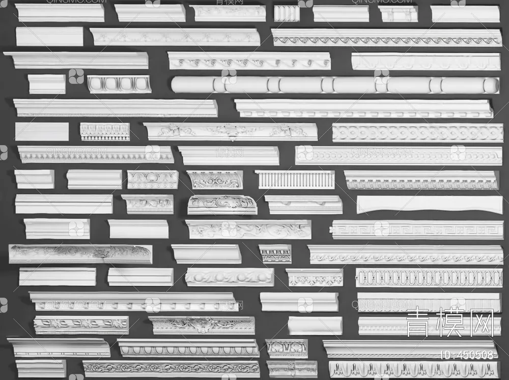 CLASSIC – MOULDING 3DS MODELS – WALL CORNER – 138 CLASSIC – MOULDING 3DS MODELS – WALL CORNER – 138