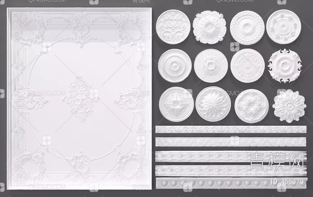 CLASSIC – MOULDING 3DS MODELS – WALL CORNER – 149 CLASSIC – MOULDING 3DS MODELS – WALL CORNER – 149