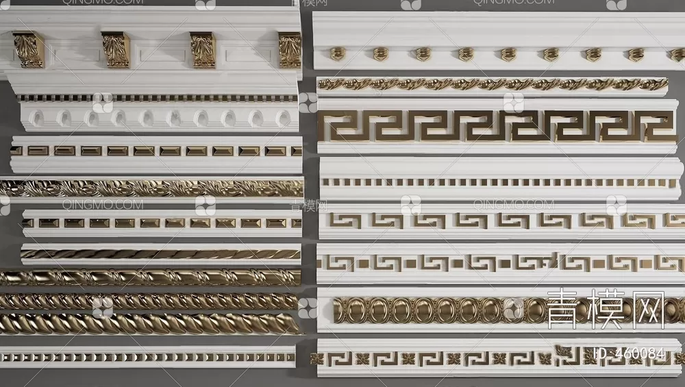 CLASSIC – MOULDING 3DS MODELS – WALL CORNER – 156 CLASSIC – MOULDING 3DS MODELS – WALL CORNER – 156