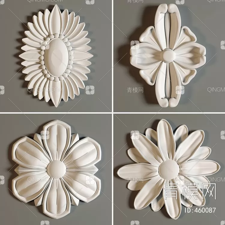 CLASSIC – MOULDING 3DS MODELS – WALL CORNER – 157 CLASSIC – MOULDING 3DS MODELS – WALL CORNER – 157