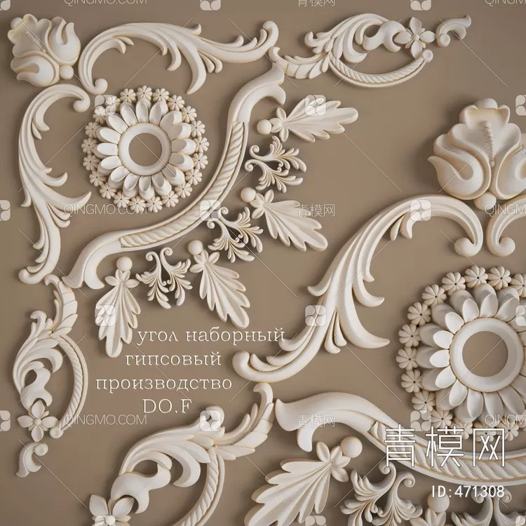 CLASSIC – MOULDING 3DS MODELS – WALL CORNER – 165 CLASSIC – MOULDING 3DS MODELS – WALL CORNER – 165