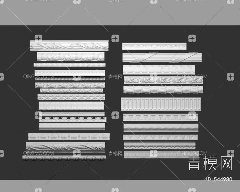 CLASSIC – MOULDING 3DS MODELS – WALL CORNER – 169 CLASSIC – MOULDING 3DS MODELS – WALL CORNER – 169