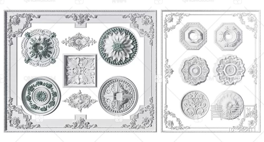 CLASSIC – MOULDING 3DS MODELS – WALL CORNER – 170 CLASSIC – MOULDING 3DS MODELS – WALL CORNER – 170