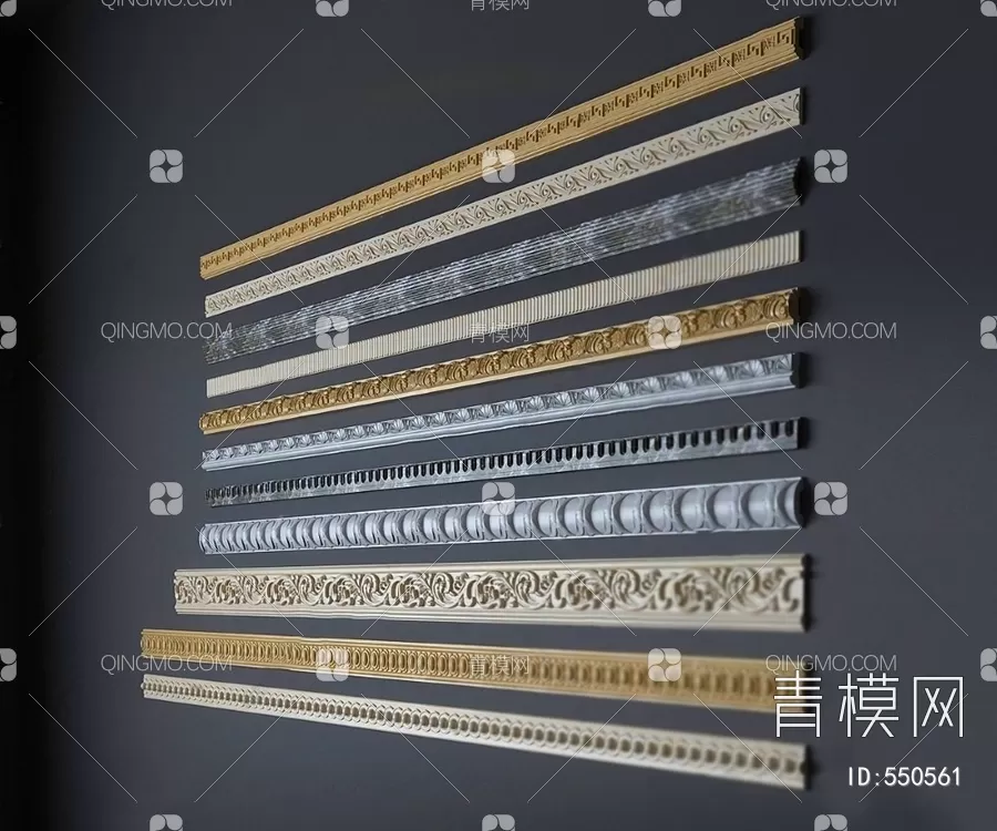 CLASSIC – MOULDING 3DS MODELS – WALL CORNER – 177 CLASSIC – MOULDING 3DS MODELS – WALL CORNER – 177