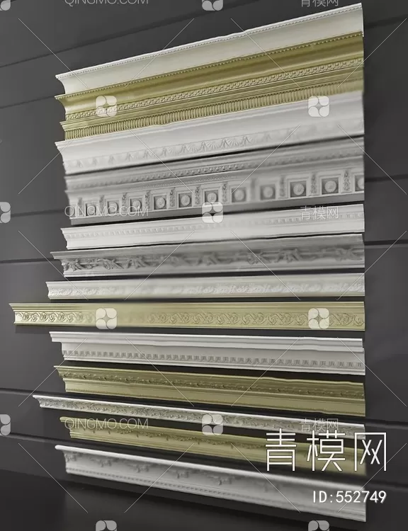 CLASSIC – MOULDING 3DS MODELS – WALL CORNER – 178 CLASSIC – MOULDING 3DS MODELS – WALL CORNER – 178