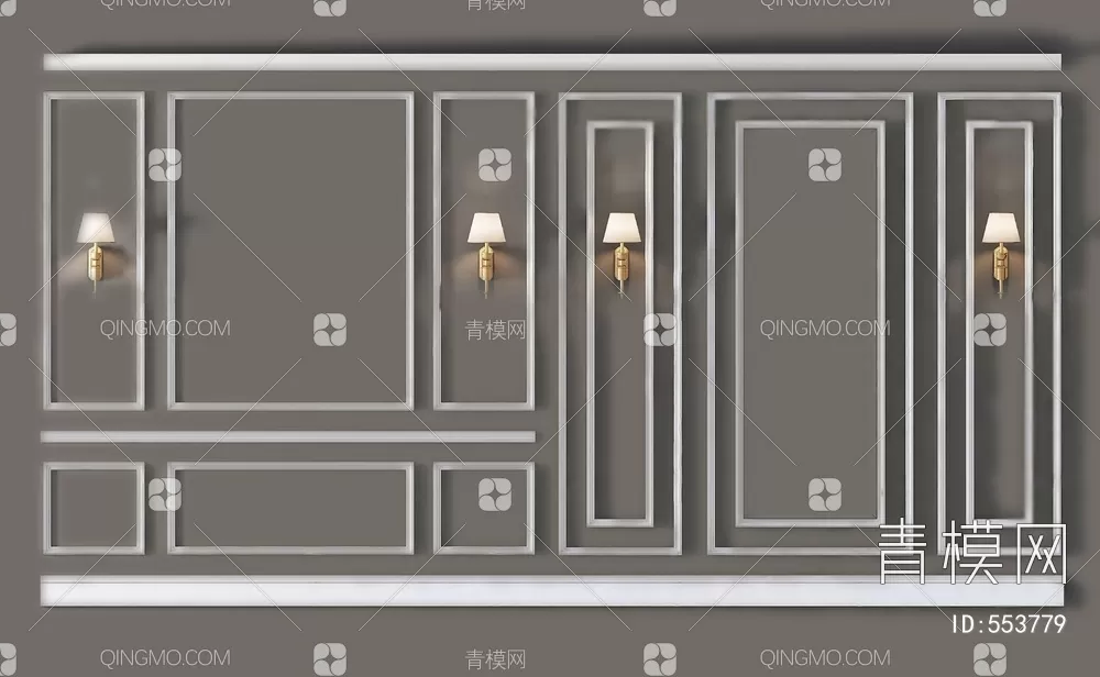 CLASSIC – MOULDING 3DS MODELS – WALL CORNER – 183 CLASSIC – MOULDING 3DS MODELS – WALL CORNER – 183