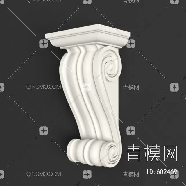 CLASSIC – MOULDING 3DS MODELS – WALL CORNER – 208 CLASSIC – MOULDING 3DS MODELS – WALL CORNER – 208