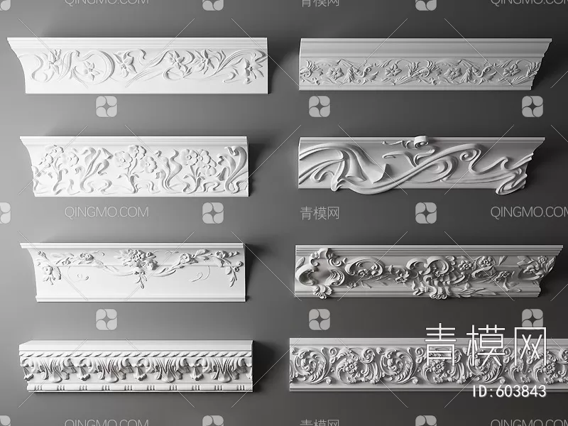 CLASSIC – MOULDING 3DS MODELS – WALL CORNER – 211 CLASSIC – MOULDING 3DS MODELS – WALL CORNER – 211