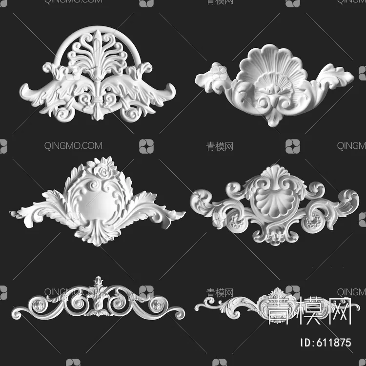 CLASSIC – MOULDING 3DS MODELS – WALL CORNER – 213 CLASSIC – MOULDING 3DS MODELS – WALL CORNER – 213