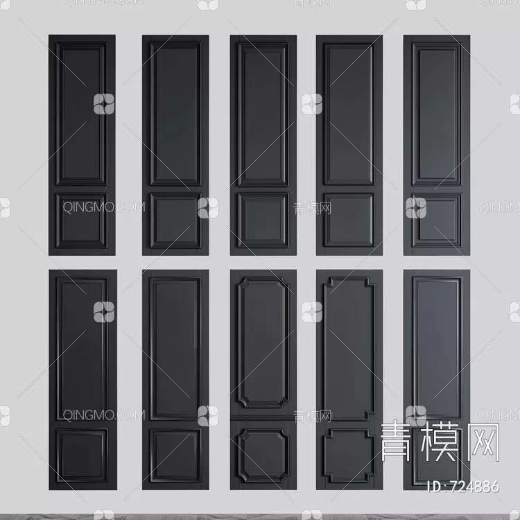 CLASSIC – MOULDING 3DS MODELS – WALL CORNER – 235 CLASSIC – MOULDING 3DS MODELS – WALL CORNER – 235