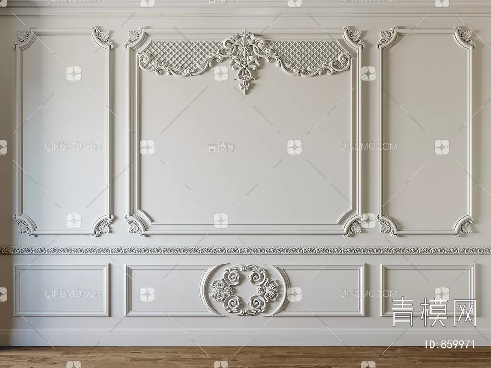 CLASSIC – MOULDING 3DS MODELS – WALL CORNER – 247 CLASSIC – MOULDING 3DS MODELS – WALL CORNER – 247