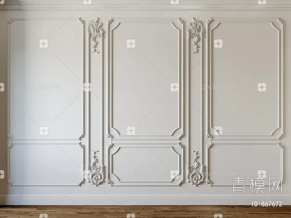 CLASSIC – MOULDING 3DS MODELS – WALL CORNER – 251 CLASSIC – MOULDING 3DS MODELS – WALL CORNER – 251