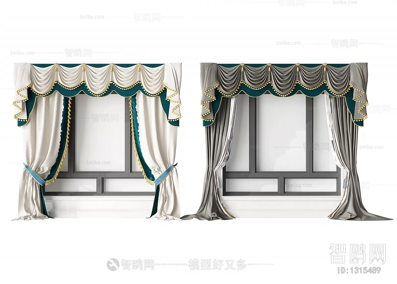 CLASSIC – CURTAIN 3DSMODELS – 001 CLASSIC – CURTAIN 3DSMODELS – 001