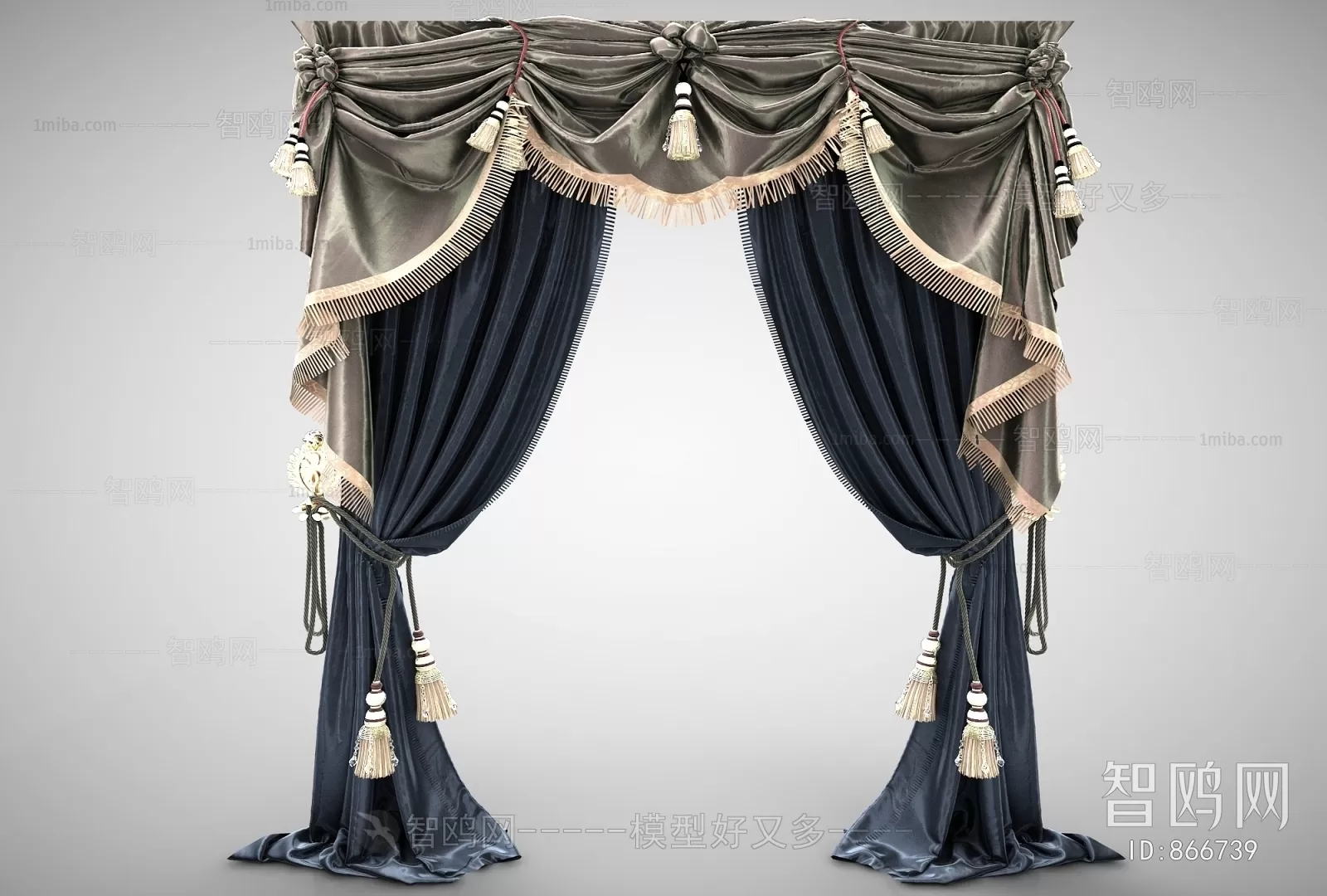 CLASSIC – CURTAIN 3DSMODELS – 002 CLASSIC – CURTAIN 3DSMODELS – 002